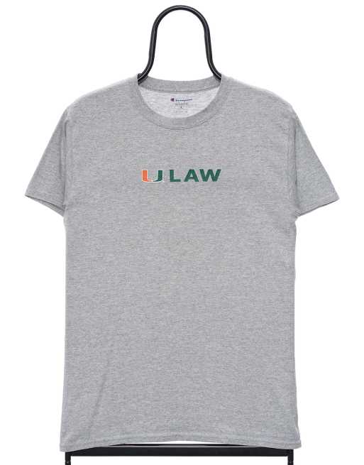 Vintage Champion miami size S tshirt in grey