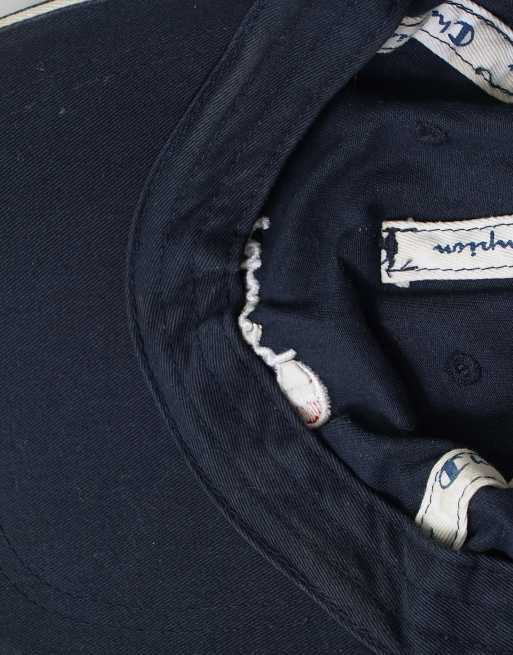 Vintage Champion One Size baseball cap in navy, 3 of 4