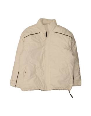 Vintage Champion Padded Jacket UK 42 XL In White