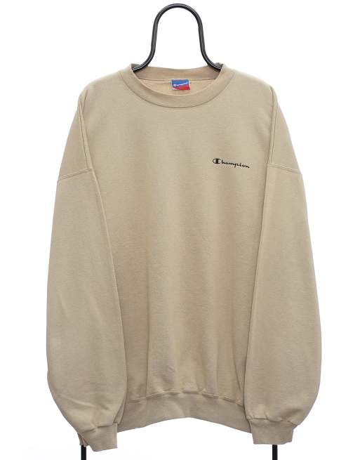Fenua environnementShops Vintage Champion size 2XL sweatshirt in beige Selected Femme T shirt a maniche corte con scollo a V bianca