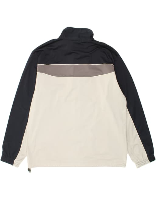 Vintage Champion Size L Colourblock Tracksuit Top Jacket in Black, 2 of 4