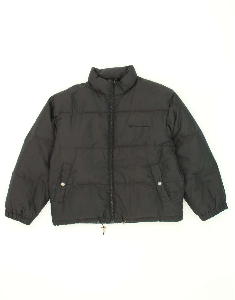 Vintage Champion Size M Padded Jacket in Grey