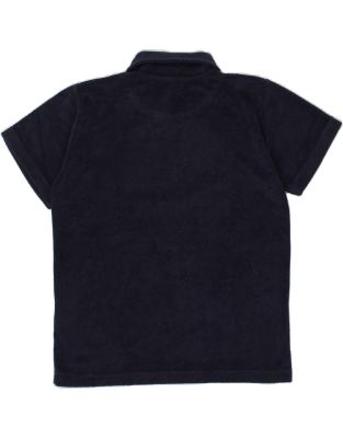 Vintage Champion Size S Polo Shirt in Navy Blue