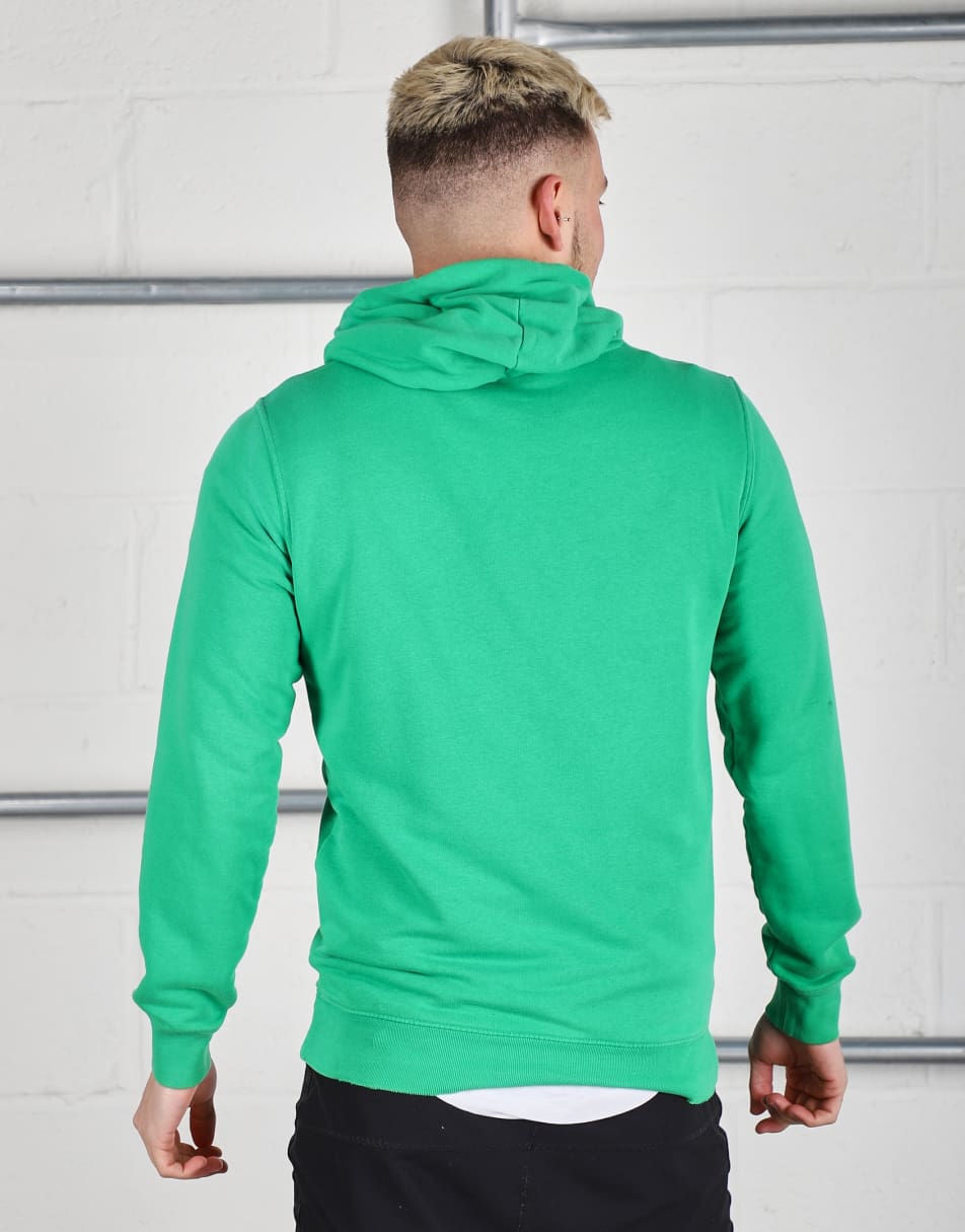 Vintage Champion Size S spell out hoodie in green 0