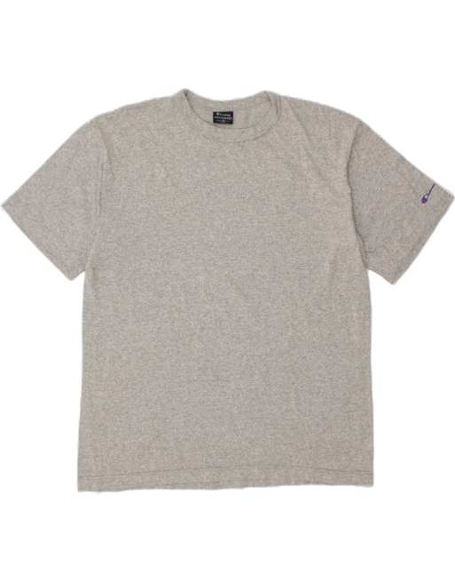 Vintage Champion Size XL T-Shirt Top in Grey