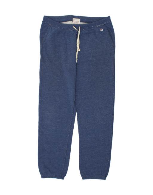Vintage Champion Size XL Tracksuit Trousers Joggers in Blue