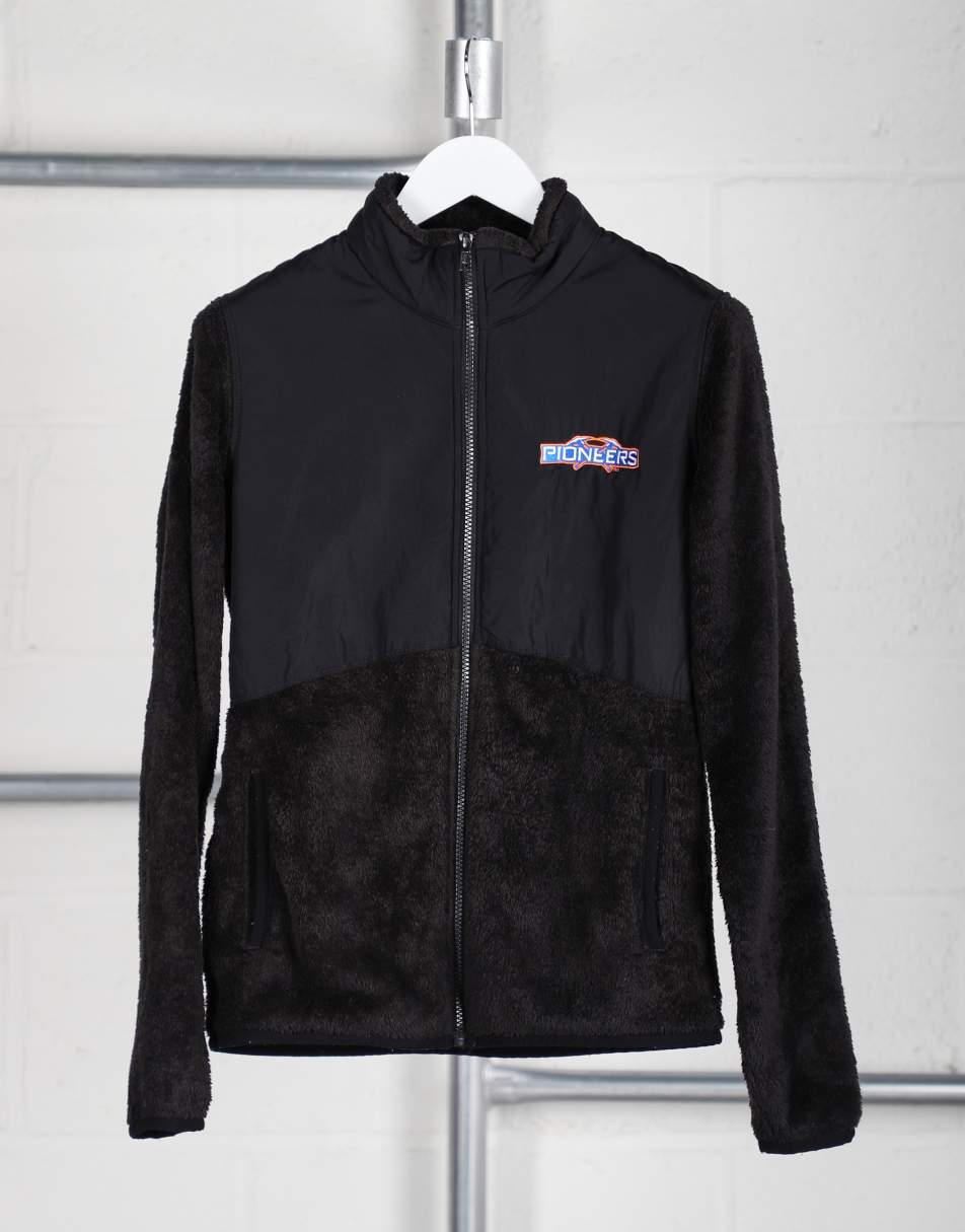 Vintage Champion Size XS pioneers sherpa fleece in black