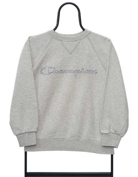 Vintage Champion size XS sweatshirt in grey - view 1