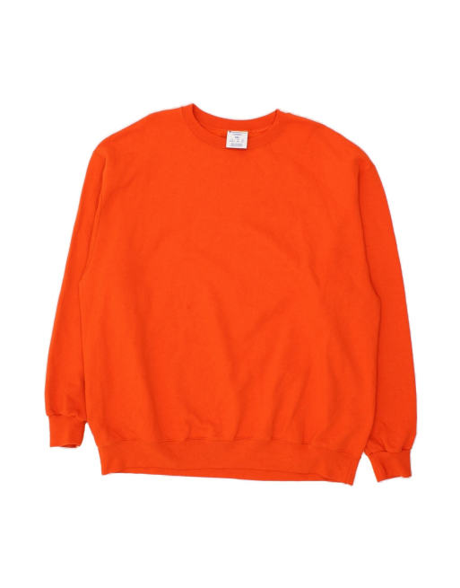 Vintage Champion Sweatshirt Jumper 2XL In Orange