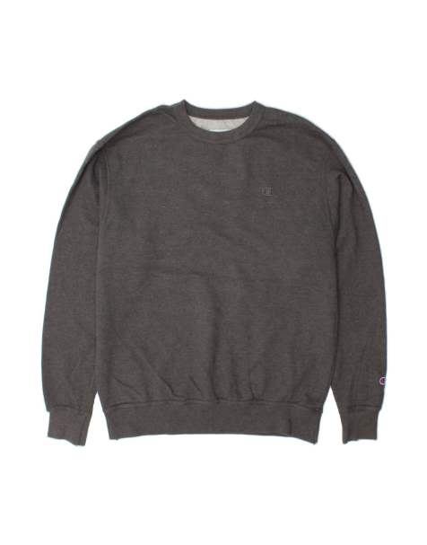 Vintage Champion Sweatshirt Jumper Large In Grey - view 1
