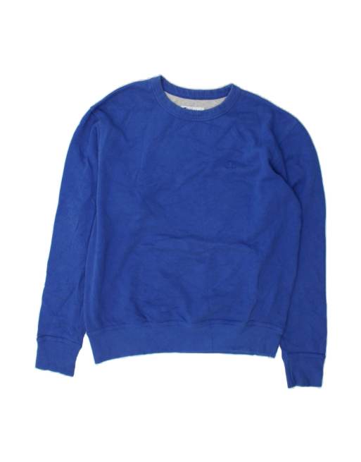 Vintage Champion Sweatshirt Jumper Medium In Blue
