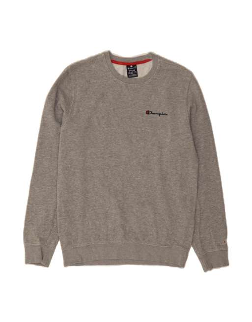 Vintage Champion Sweatshirt Jumper Medium In Grey