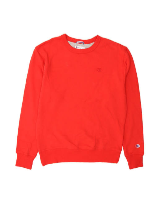 Vintage Champion Sweatshirt Jumper Medium In Red