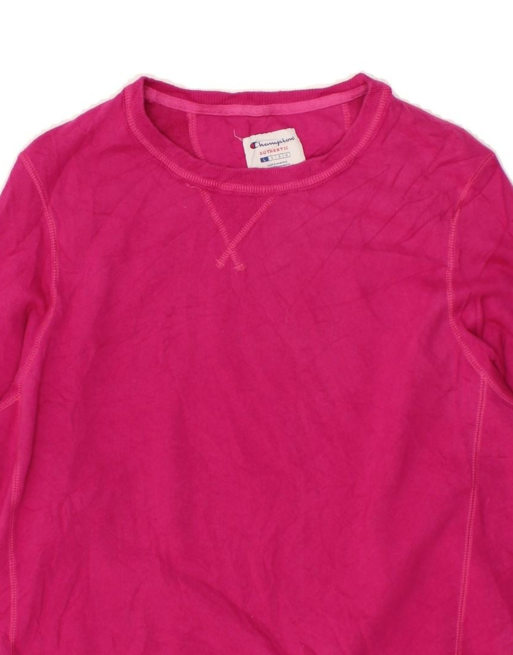 Vintage Champion Sweatshirt Jumper UK 16 Large In Pink, 3 of 4