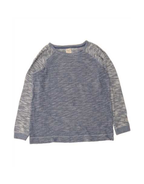 Vintage Champion Sweatshirt Jumper UK 20 2XL In Blue Flecked - view 1