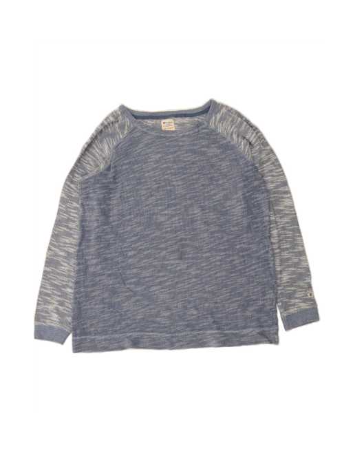 Vintage Champion Sweatshirt Jumper UK 20 2XL In Blue Flecked