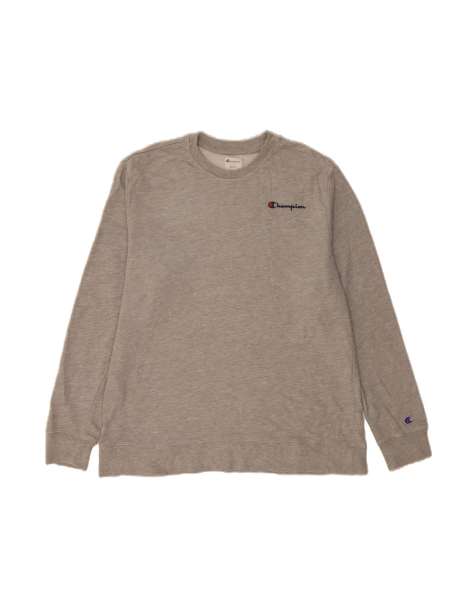 Vintage Champion Sweatshirt Jumper XL In Grey - view 1