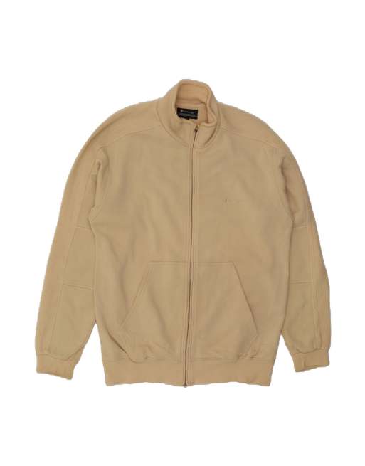 Vintage Champion Tracksuit Top Jacket Large In Beige