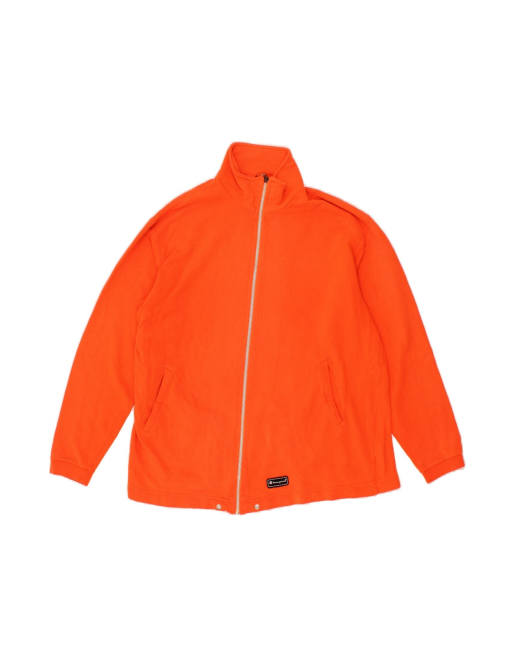 Vintage Champion Tracksuit Top Jacket Large In Orange