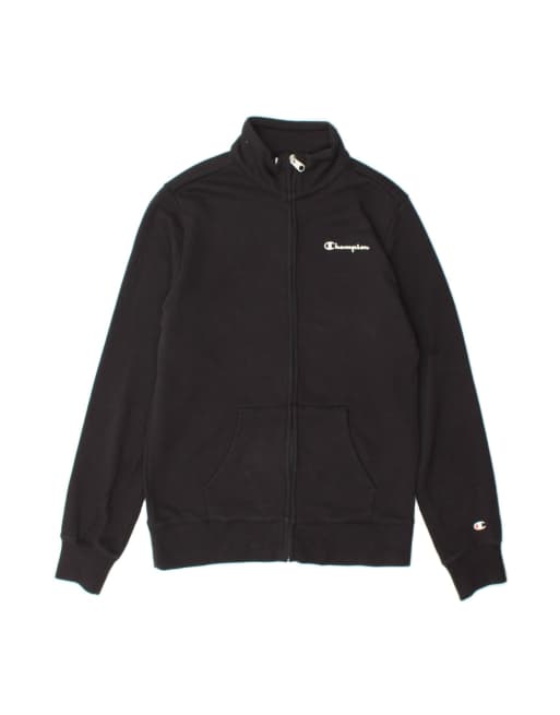 Vintage Champion Tracksuit Top Jacket Medium In Black