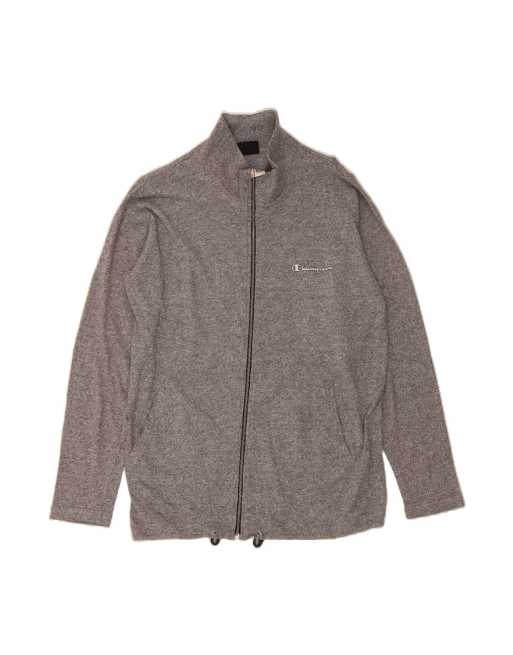 Vintage Champion Tracksuit Top Jacket Medium In Grey