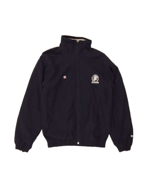 Vintage Champion Tracksuit Top Jacket Small In Blue