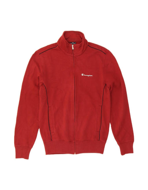 Vintage Champion Tracksuit Top Jacket Small In Red
