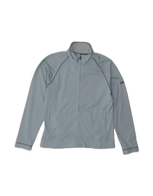 Vintage Champion Tracksuit Top Jacket UK 12 Medium In Blue