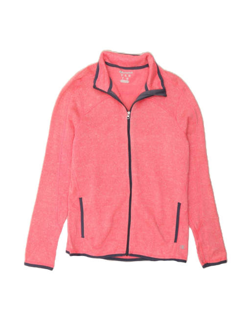 Vintage Champion Tracksuit Top Jacket UK 14 Large In Pink