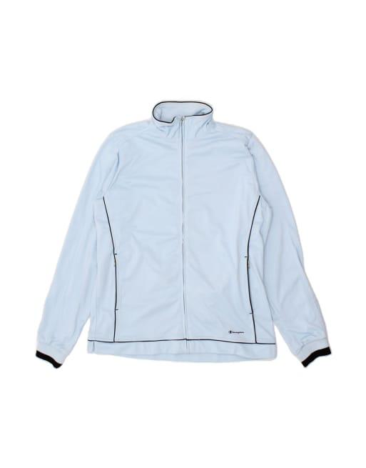 Vintage Champion Tracksuit Top Jacket UK 18 XL In Blue