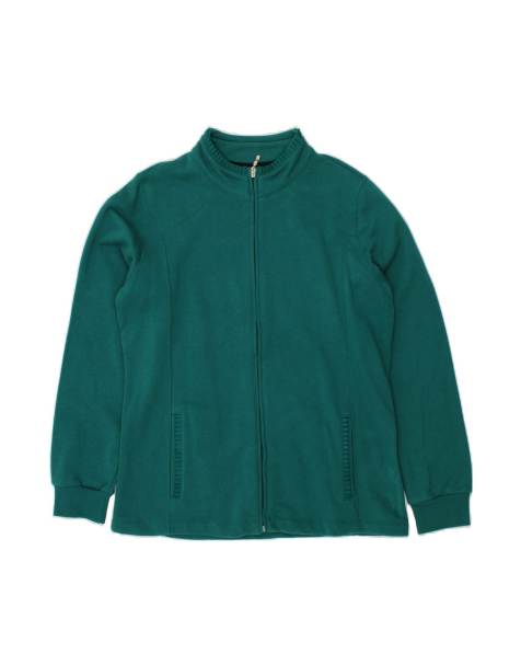Vintage Champion Tracksuit Top Jacket UK 20 2XL In Green - view 1