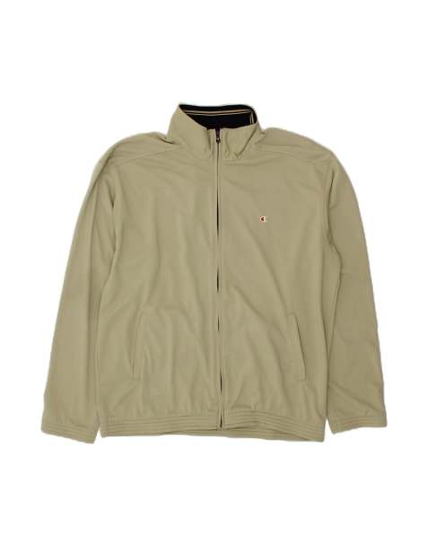 Vintage Champion Tracksuit Top Jacket XL In Beige - view 1
