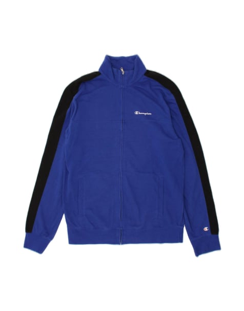 Vintage Champion Tracksuit Top Jacket XL In Blue - view 1