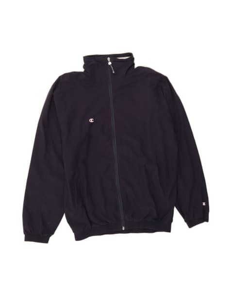 Vintage Champion Tracksuit Top Jacket XL In Blue - view 1