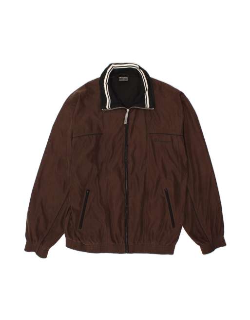 Vintage Champion Tracksuit Top Jacket XL In Brown