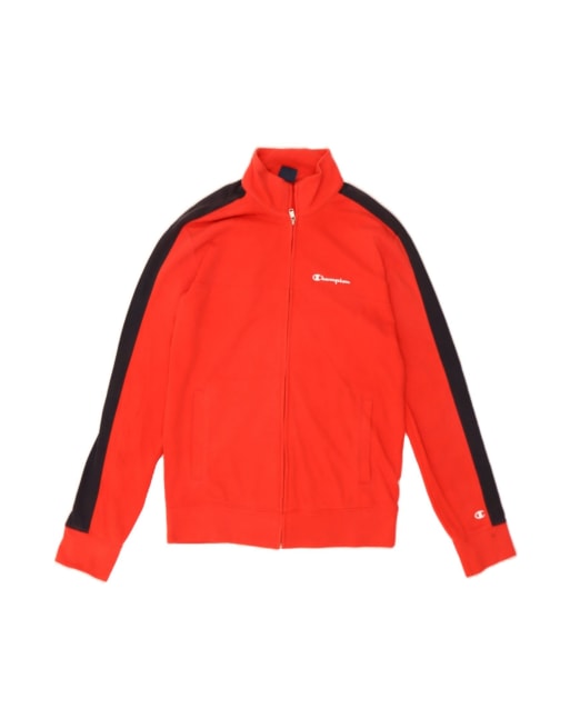 Vintage Champion Tracksuit Top Medium In Red
