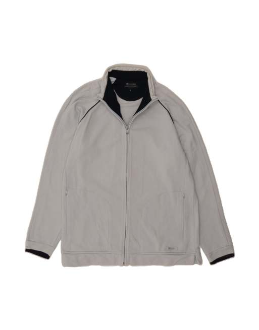 Vintage Champion Tracksuit Top XL In Grey