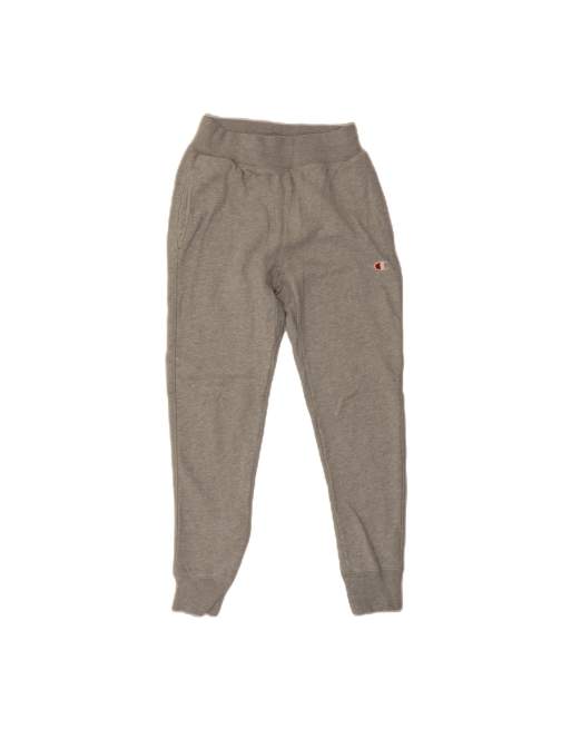 Vintage Champion Tracksuit Trousers Joggers Small In Grey