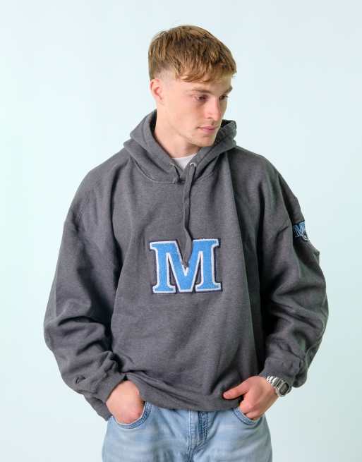 Vintage Champion XL Hoodie Charcoal Grey