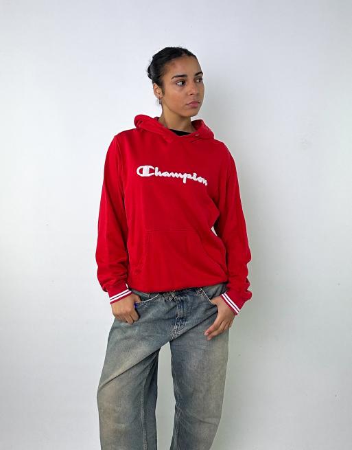 Vintage Champion XL Sweatshirt Red