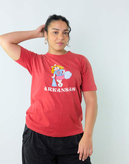 Vintage Champion XL T-shirt Red Miss Piggy