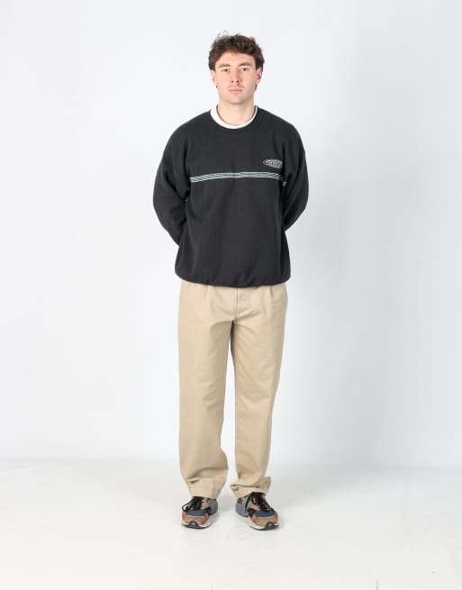 Vintage Chaps Ralph Lauren 33x32 woven straight pants in tan