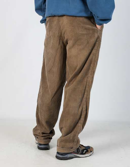 Vintage Chaps Ralph Lauren 36x32 corduroy pants in brown | ASOS