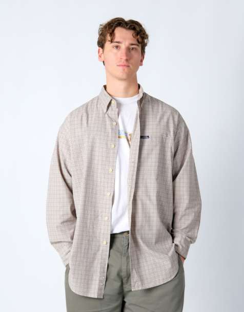 Vintage Chaps Ralph Lauren L Long Sleeve Shirt Beige - view 1