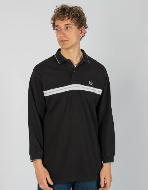 Vintage Chaps Ralph Lauren l long sleeve shirt in black, 1 of 4