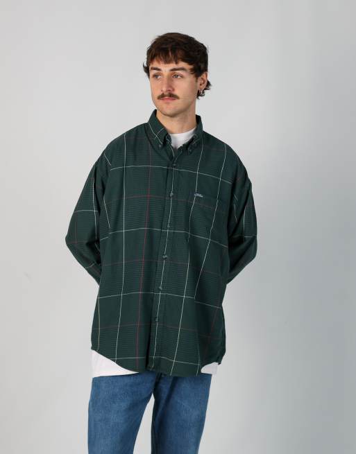 Vintage Chaps Ralph Lauren l long sleeve shirt in dark green