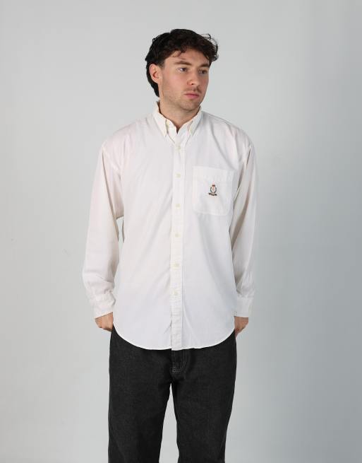 Vintage Chaps Ralph Lauren l long sleeve shirt in ivory