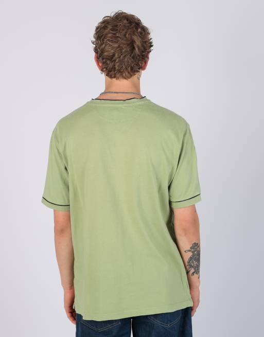 Vintage Chaps Ralph Lauren l t-shirt in light green, 3 of 4