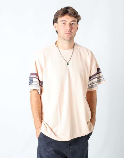 Vintage Chaps Ralph Lauren l t-shirt in peach - view 1