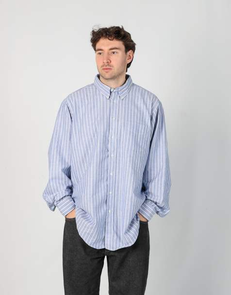 Vintage Chaps Ralph Lauren xl long sleeve shirt in light blue - view 1